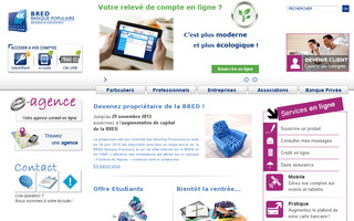 bred.fr website preview