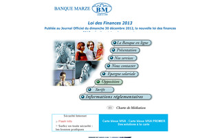 banque-marze.fr website preview