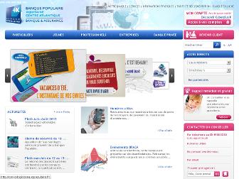 bpaca.banquepopulaire.fr website preview