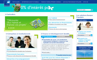 developpementdurable.banquepopulaire.fr website preview