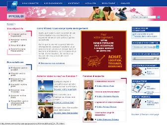 immobilier.banquepopulaire.fr website preview