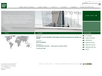 ubp.com website preview