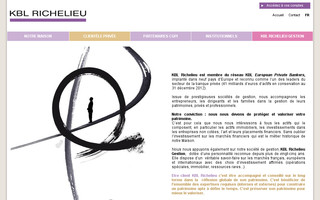 kblrichelieu.com website preview