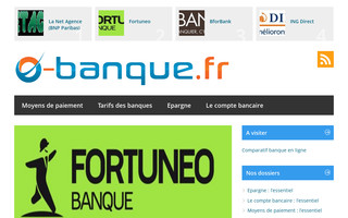 o-banque.fr website preview
