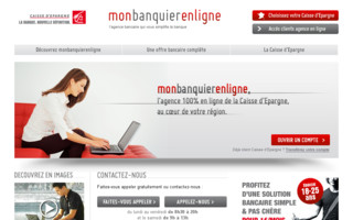 monbanquierenligne.fr website preview
