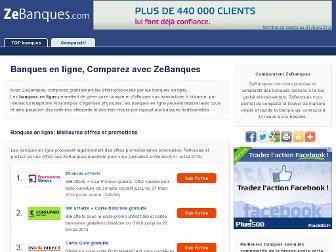 zebanques.com website preview