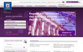 labanquepostale-am.fr website preview