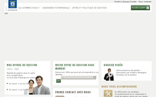 labanquepostale-gestionprivee.fr website preview