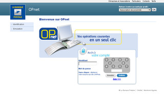 opnet.labanquepostale.fr website preview