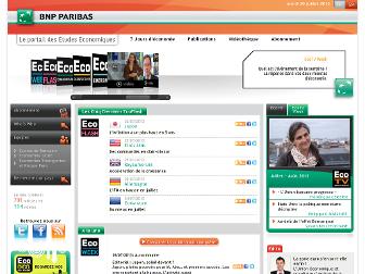 economic-research.bnpparibas.com website preview