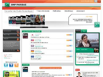 economic-research.bnpparibas.com website preview