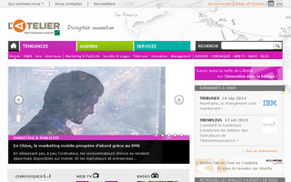atelier.net website preview