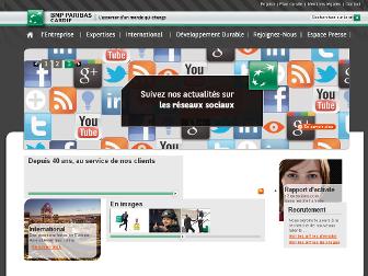 bnpparibascardif.com website preview