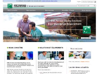 leasingsolutions.bnpparibas.com website preview