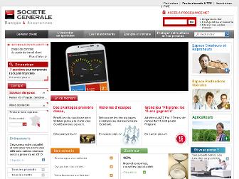 professionnels.societegenerale.fr website preview