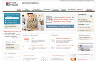 entreprises.societegenerale.fr website preview