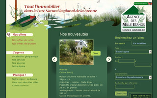 agencedesmilleetangs.com website preview