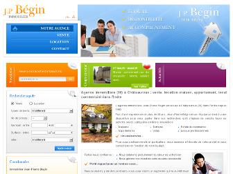 immobilier-begin-36.com website preview