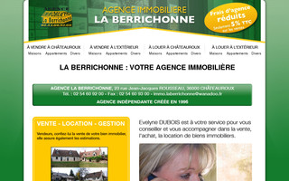 immo-laberrichonne.com website preview