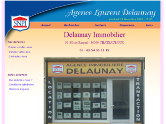 laurentdelaunay-immobilier.com website preview