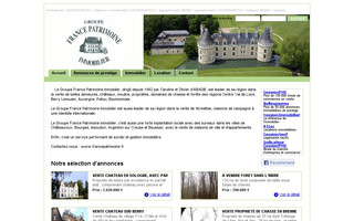 chateau-en-france.octissimo.com website preview