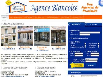 agenceblancoise.com website preview