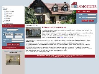 asd-immobilier.com website preview