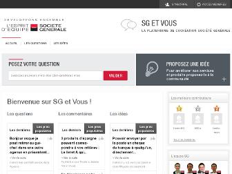 sgetvous.societegenerale.fr website preview