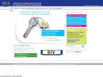 certification.lcl.fr website preview