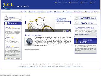 factoring.lcl.fr website preview