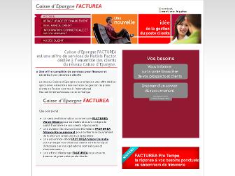 caisse-epargne.facturea.fr website preview