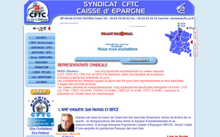 cftc-ce.fr website preview