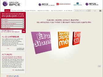 recrute.groupe.caisse-epargne.com website preview
