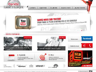 planetecaissedepargne.fr website preview