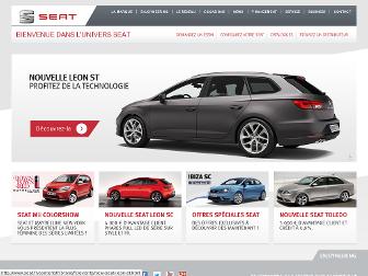 seat.fr website preview