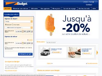 budget.fr website preview