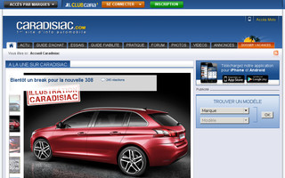 caradisiac.com website preview
