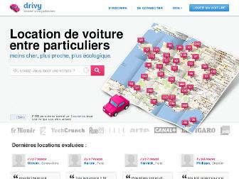 drivy.com website preview