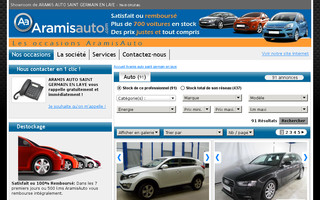 aramisauto-occasion-saint-germain.com website preview