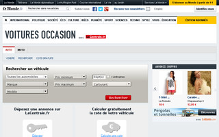 voiture-occasion.lemonde.fr website preview