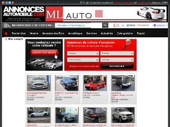 annonces-automobile.com website preview