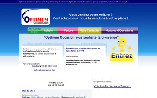 optimumoccasion.com website preview