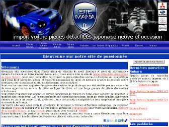 sitemania.fr website preview