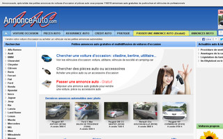 annonceauto.com website preview