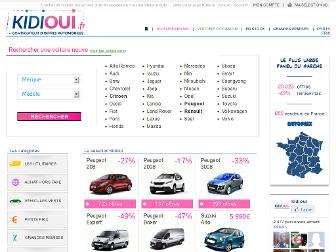 voiture.kidioui.fr website preview