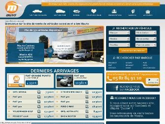 mauto.fr website preview
