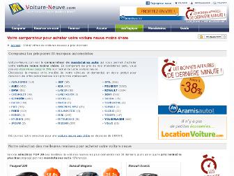 voiture-neuve.com website preview