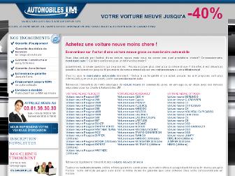 voiture-neuve.autojm.fr website preview