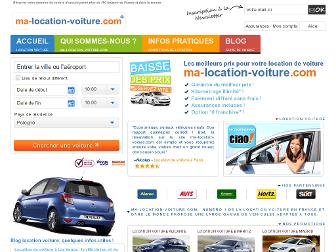 ma-location-voiture.com website preview