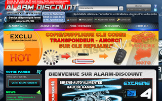 alarm-discount.com website preview